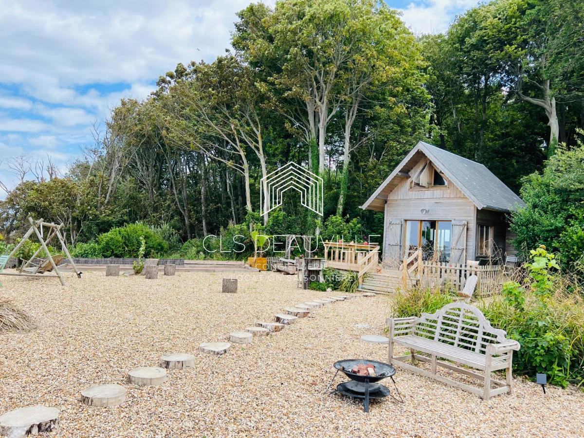 Chalet Bord De Mer Cls Deauville Cricquebœuf Esterno foto